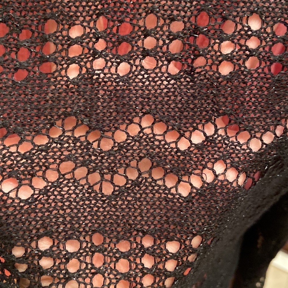 2 Chic Transparent Poncho Pullover Top - Picture 9 of 13